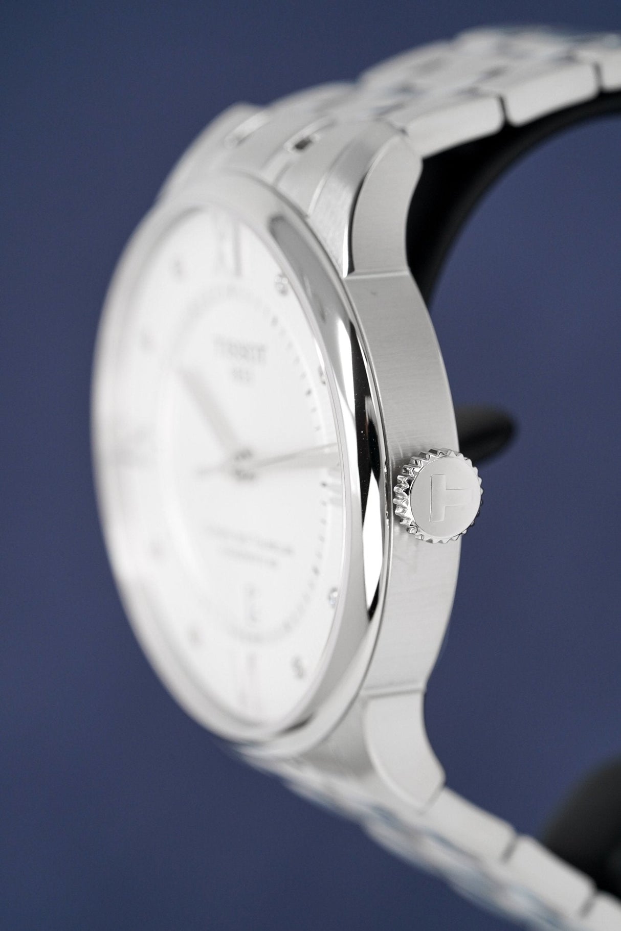 Tissot Mens Automatic Watch Chemin Des Tourelles Silver Diamond T0994071103300 - Watches & Crystals