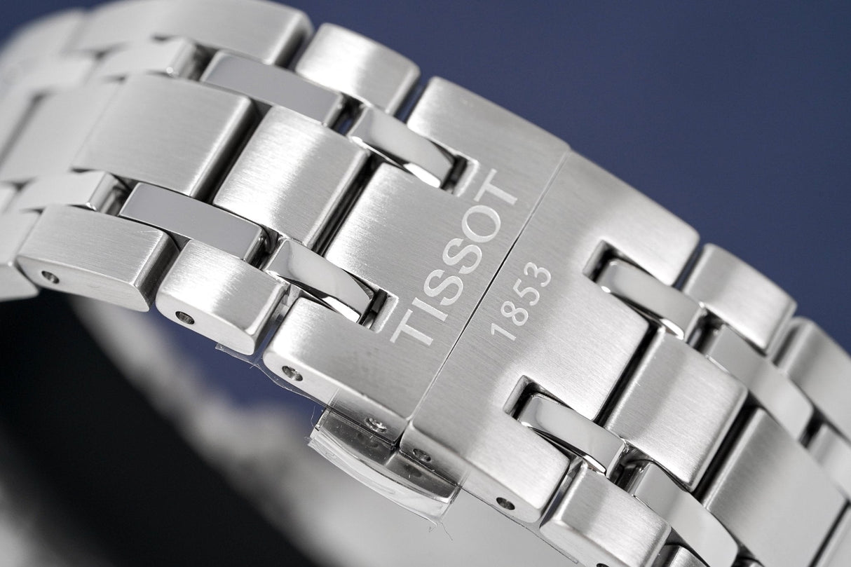 Tissot Mens Automatic Watch Chemin Des Tourelles Silver Diamond T0994071103300 - Watches & Crystals