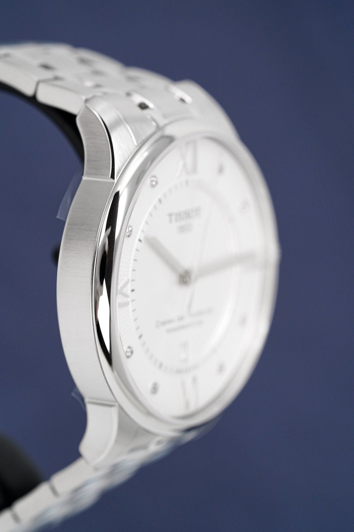 Tissot Mens Automatic Watch Chemin Des Tourelles Silver Diamond T0994071103300 - Watches & Crystals