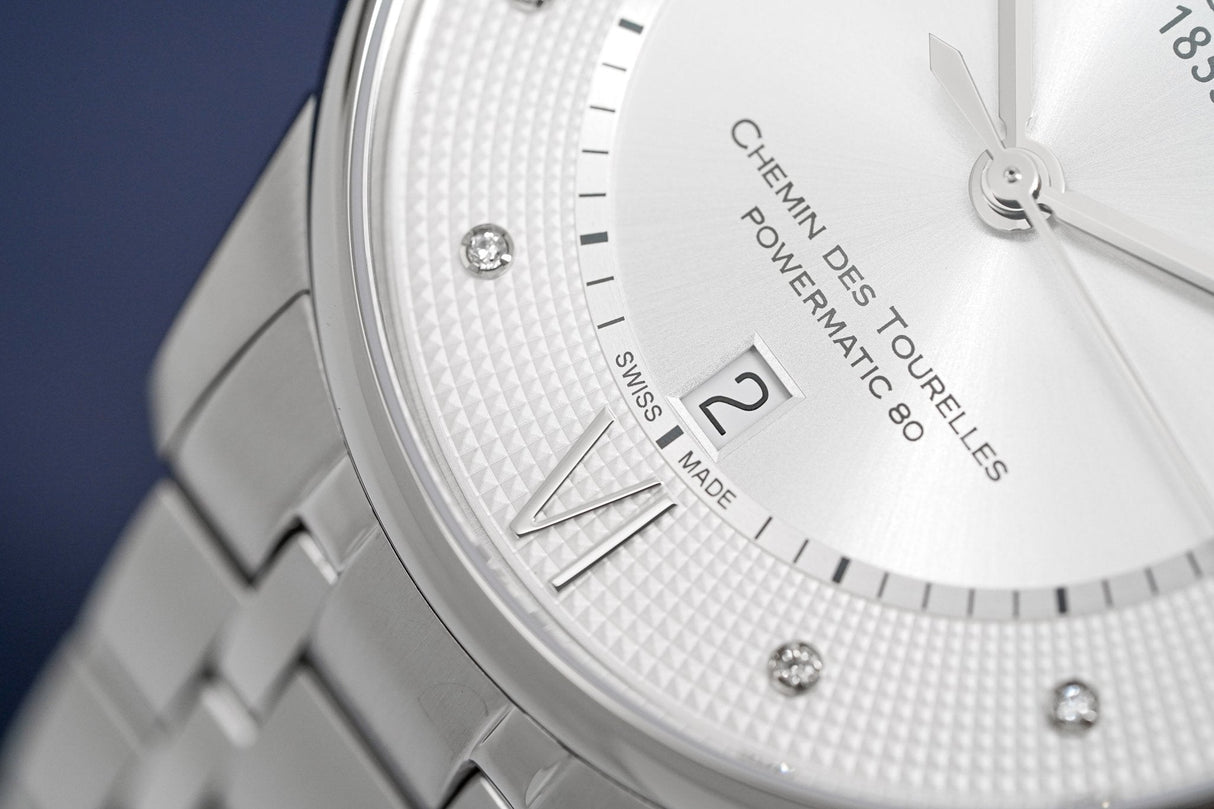 Tissot Mens Automatic Watch Chemin Des Tourelles Silver Diamond T0994071103300 - Watches & Crystals