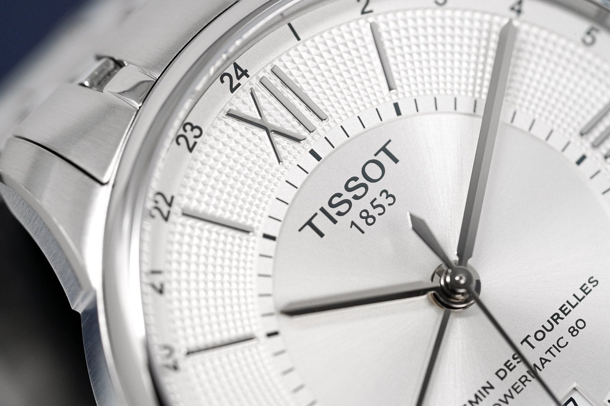 Tissot Men's Automatic Watch Chemin Des Tourelles Silver T0994291103800 - Watches & Crystals