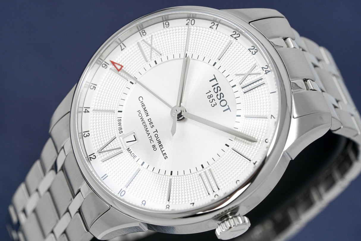 Tissot Men's Automatic Watch Chemin Des Tourelles Silver T0994291103800 - Watches & Crystals