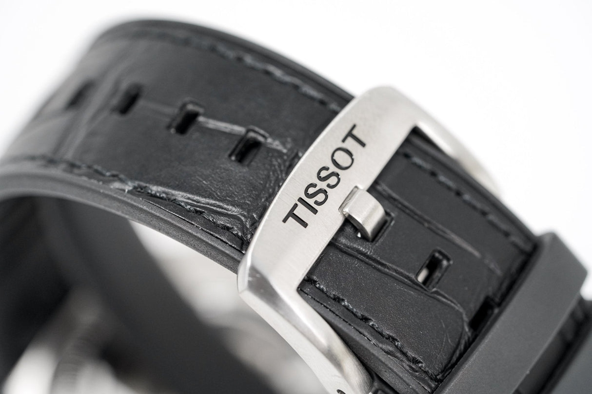 Tissot Men's Automatic Watch T-Race Chronograph Black T1154272706100 - Watches & Crystals