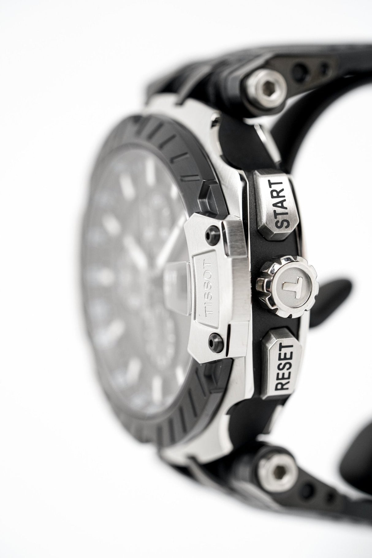 Tissot Men's Automatic Watch T-Race Chronograph Black T1154272706100 - Watches & Crystals