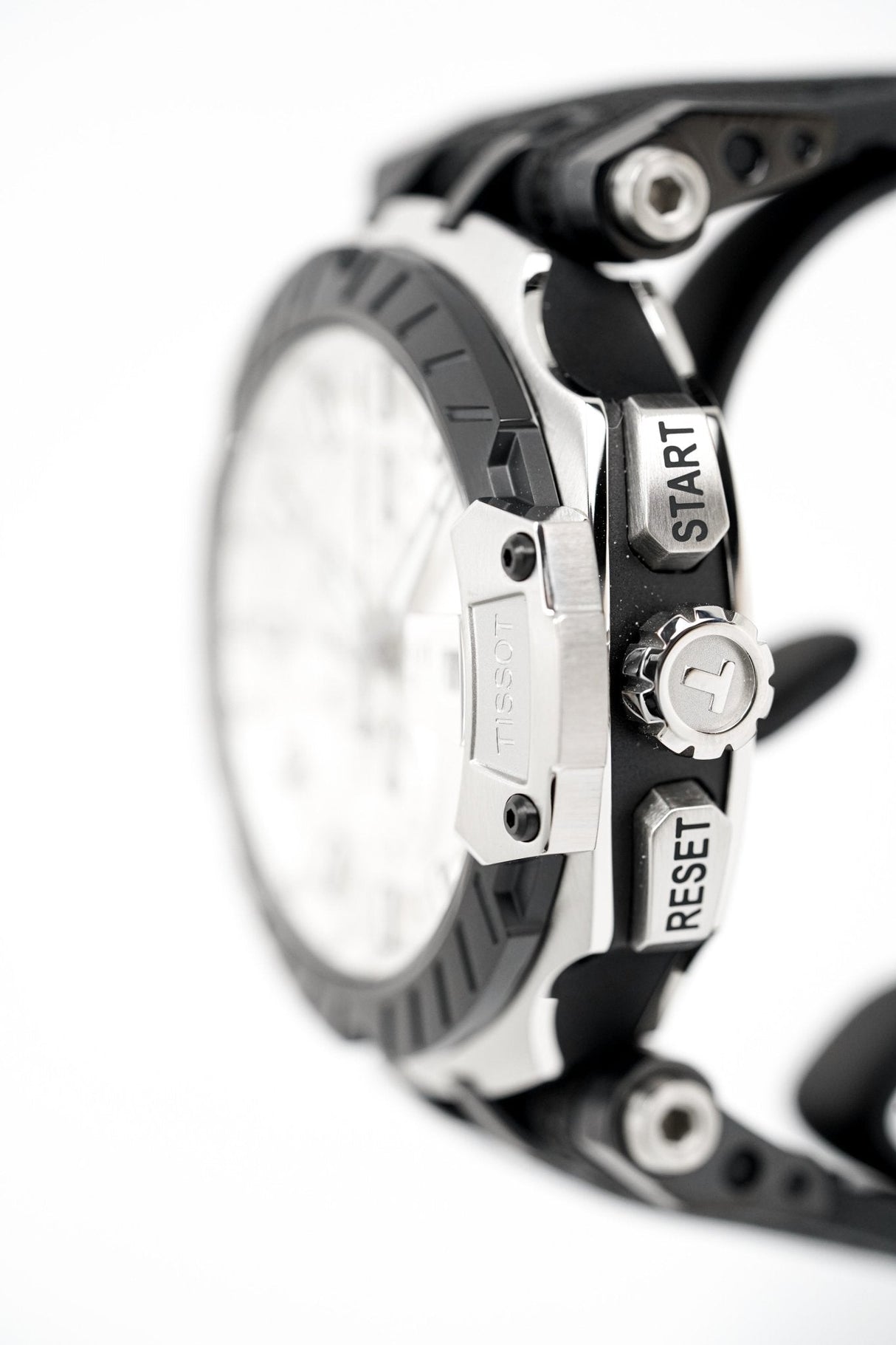 Tissot Men's Automatic Watch T-Race Chronograph Silver T1154272703100 - Watches & Crystals