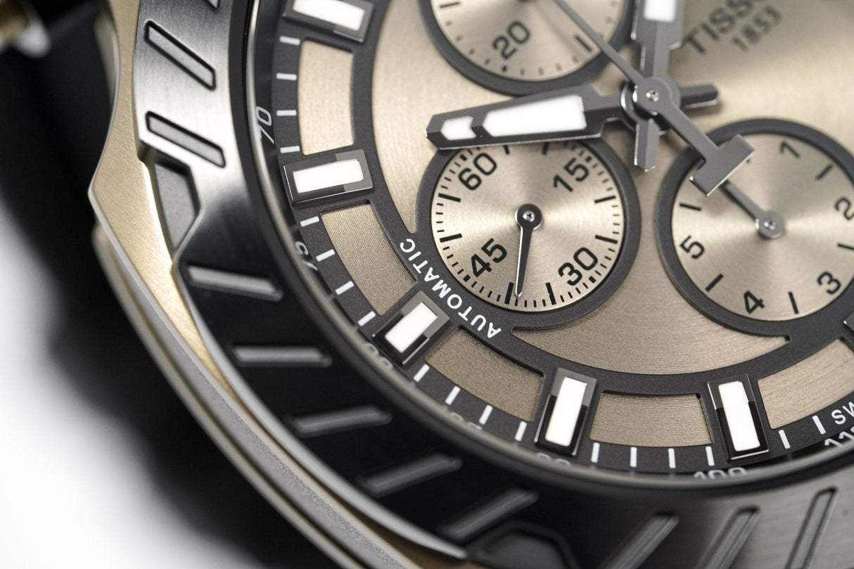 Tissot Men's Automatic Watch T-Race MotoGP Chronograph Khaki T1154273709100 - Watches & Crystals