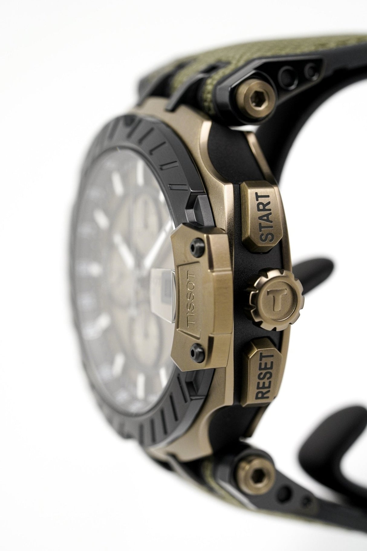 Tissot Men's Automatic Watch T-Race MotoGP Chronograph Khaki T1154273709100 - Watches & Crystals