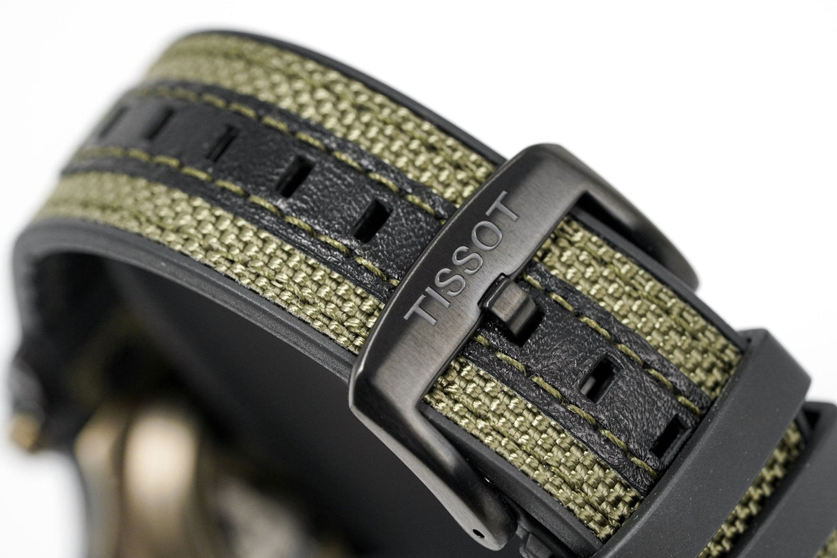 Tissot Men's Automatic Watch T-Race MotoGP Chronograph Khaki T1154273709100 - Watches & Crystals