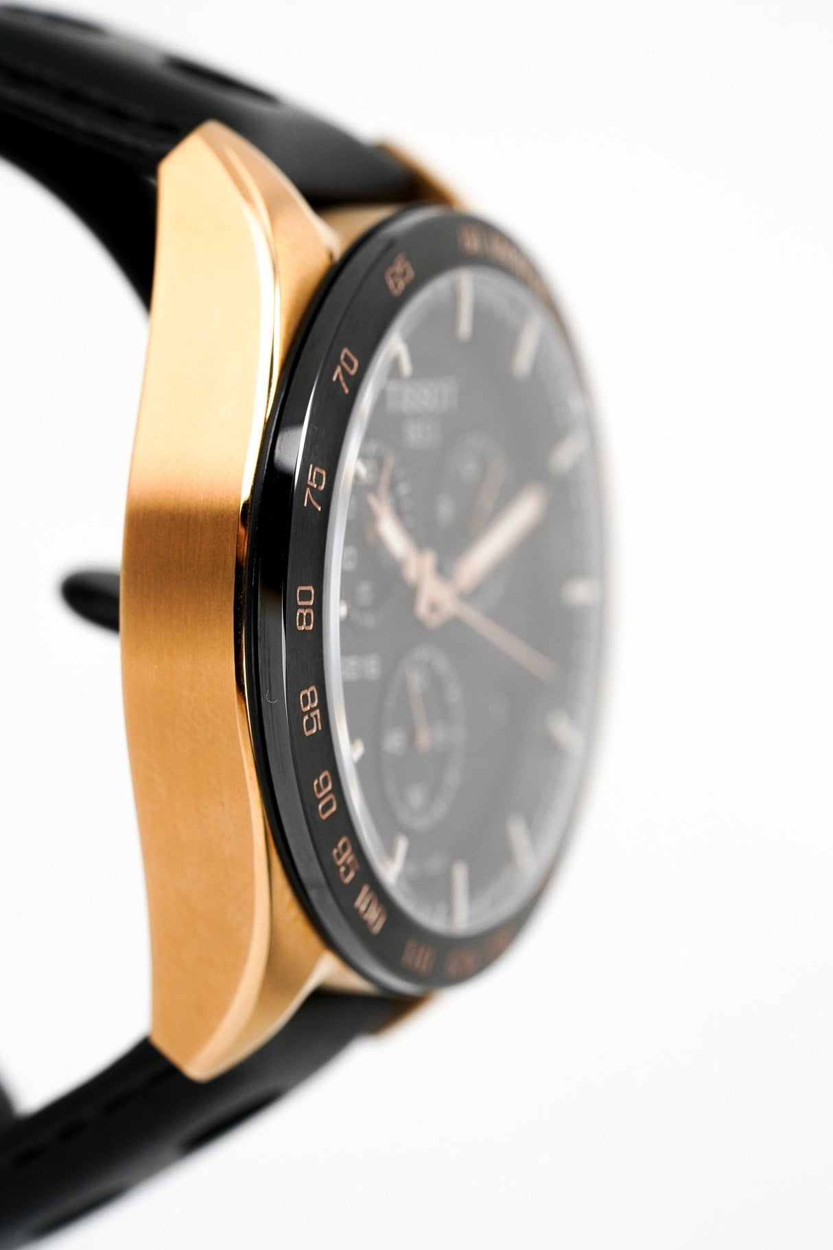 Tissot Men's Chronograph Watch PRS 516 Rose Gold PVD T1004173605100 - Watches & Crystals