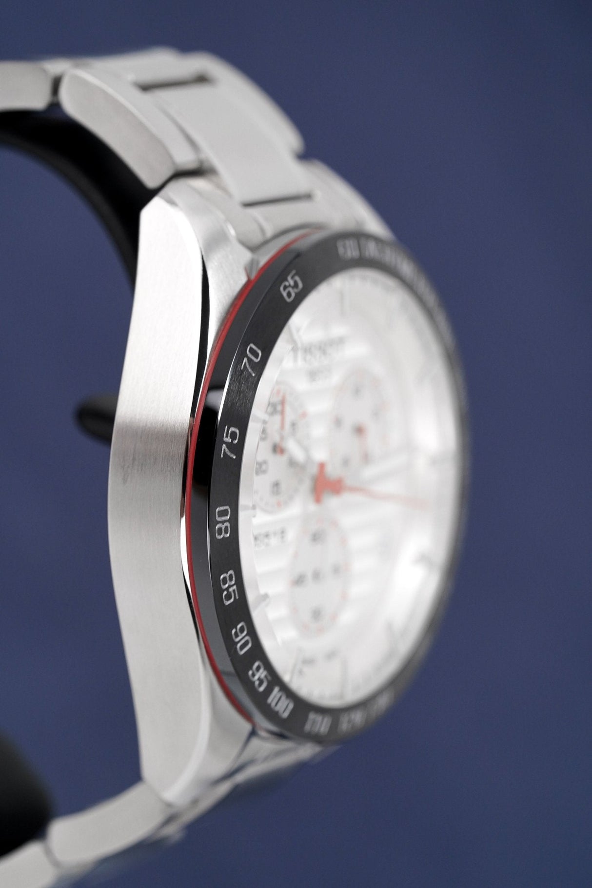 Tissot Men's Chronograph Watch PRS 516 Steel White T1004171103100 - Watches & Crystals