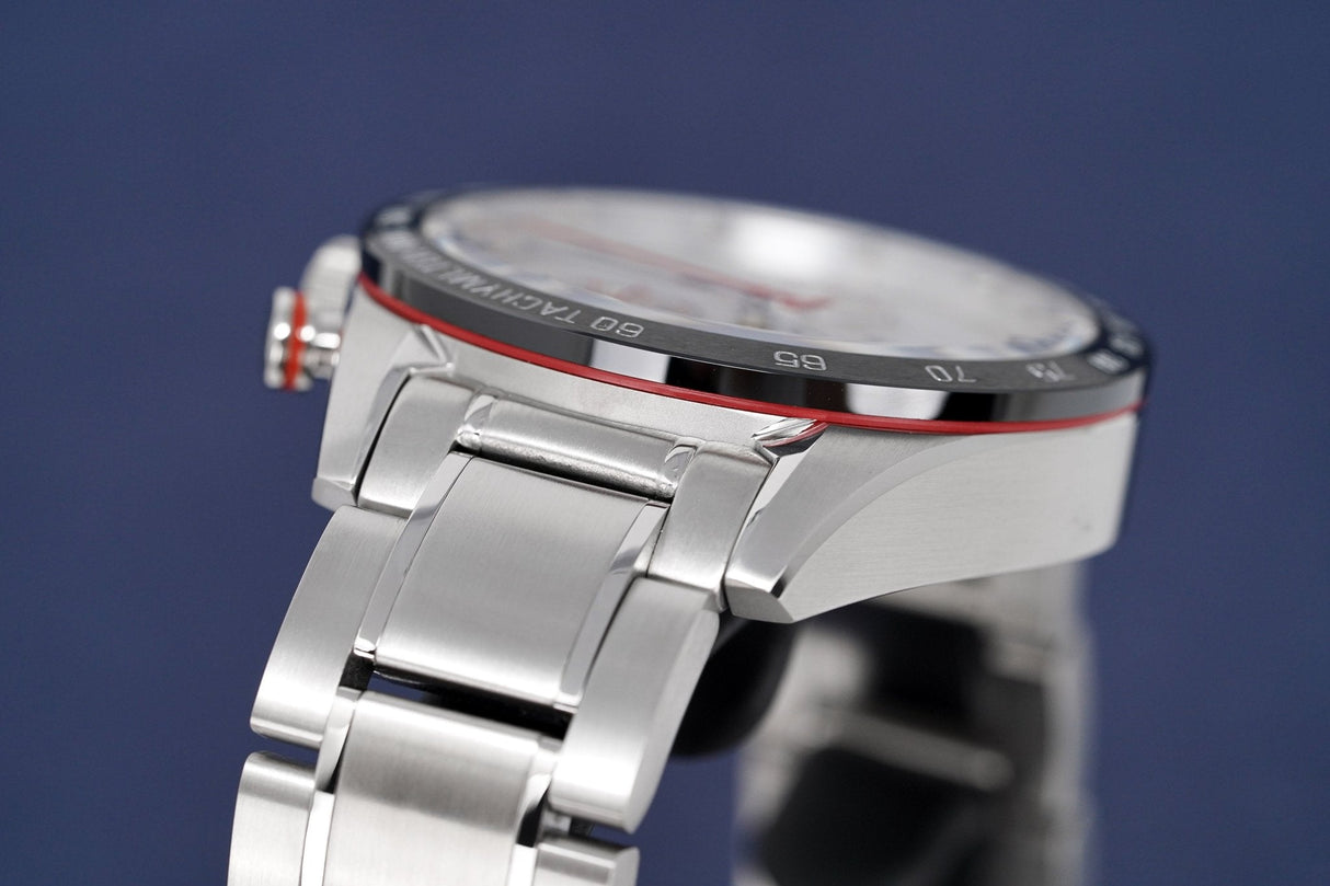 Tissot Men's Chronograph Watch PRS 516 Steel White T1004171103100 - Watches & Crystals