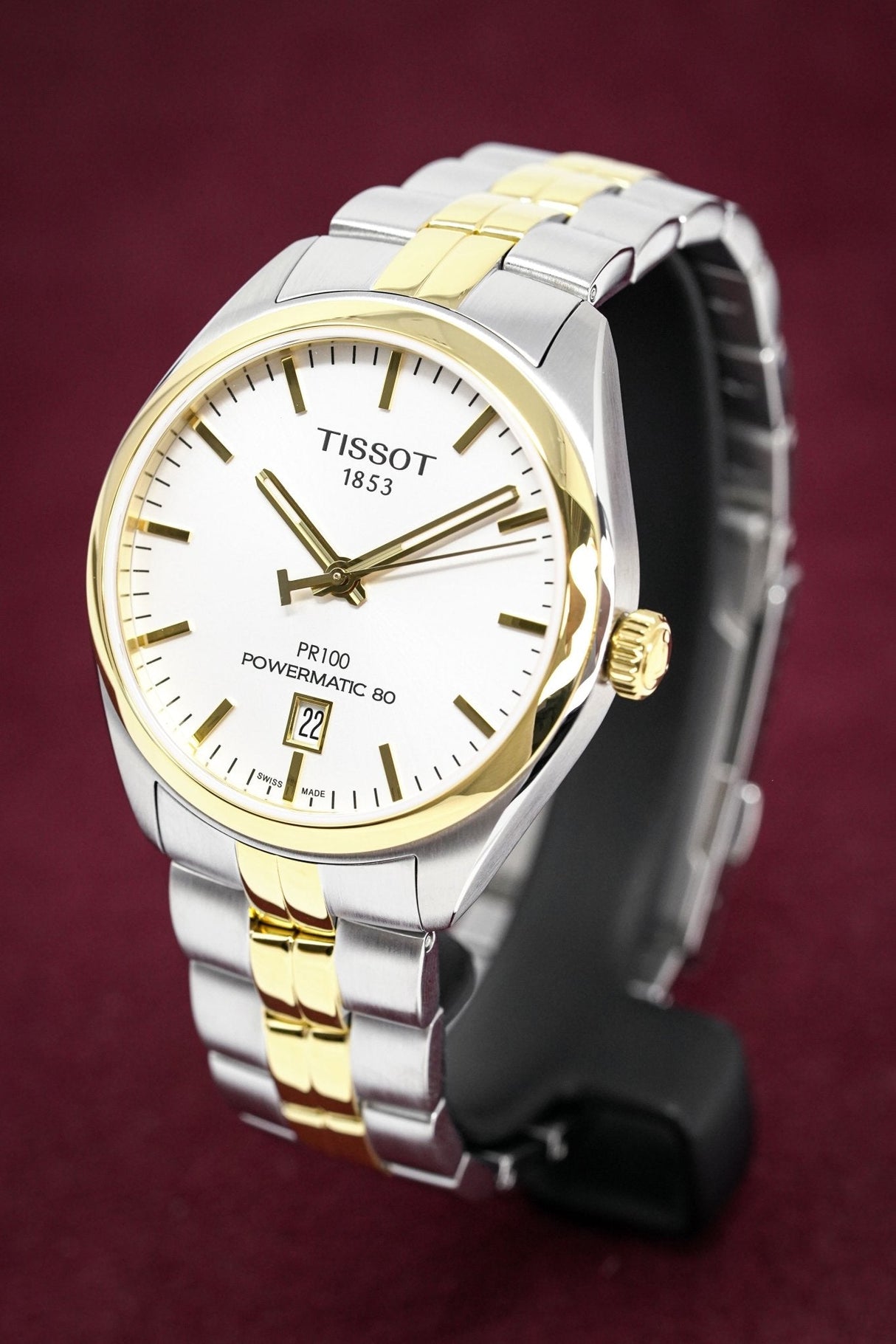 Tissot Men's PR 100 Powermatic 80 Date Automatic Watch T1014072203100 - Watches & Crystals