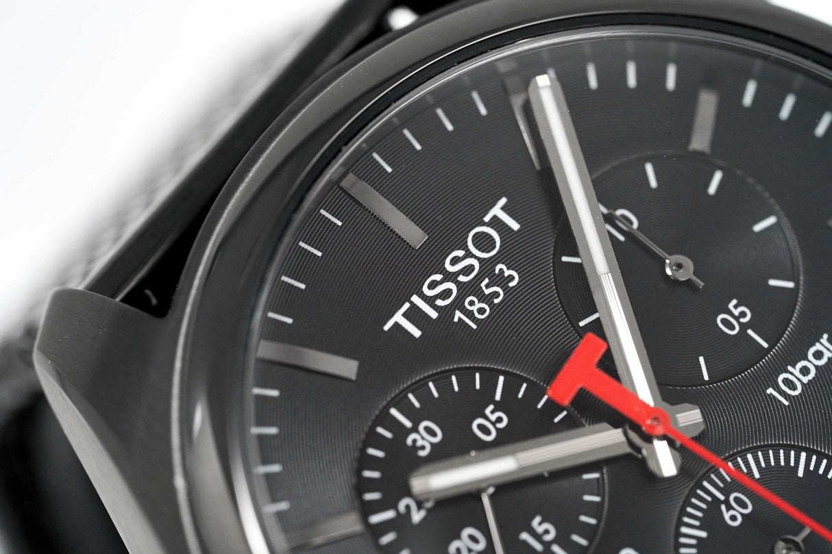 Tissot Men's PR 100 Watch Black Chronograph T1014173305100 - Watches & Crystals