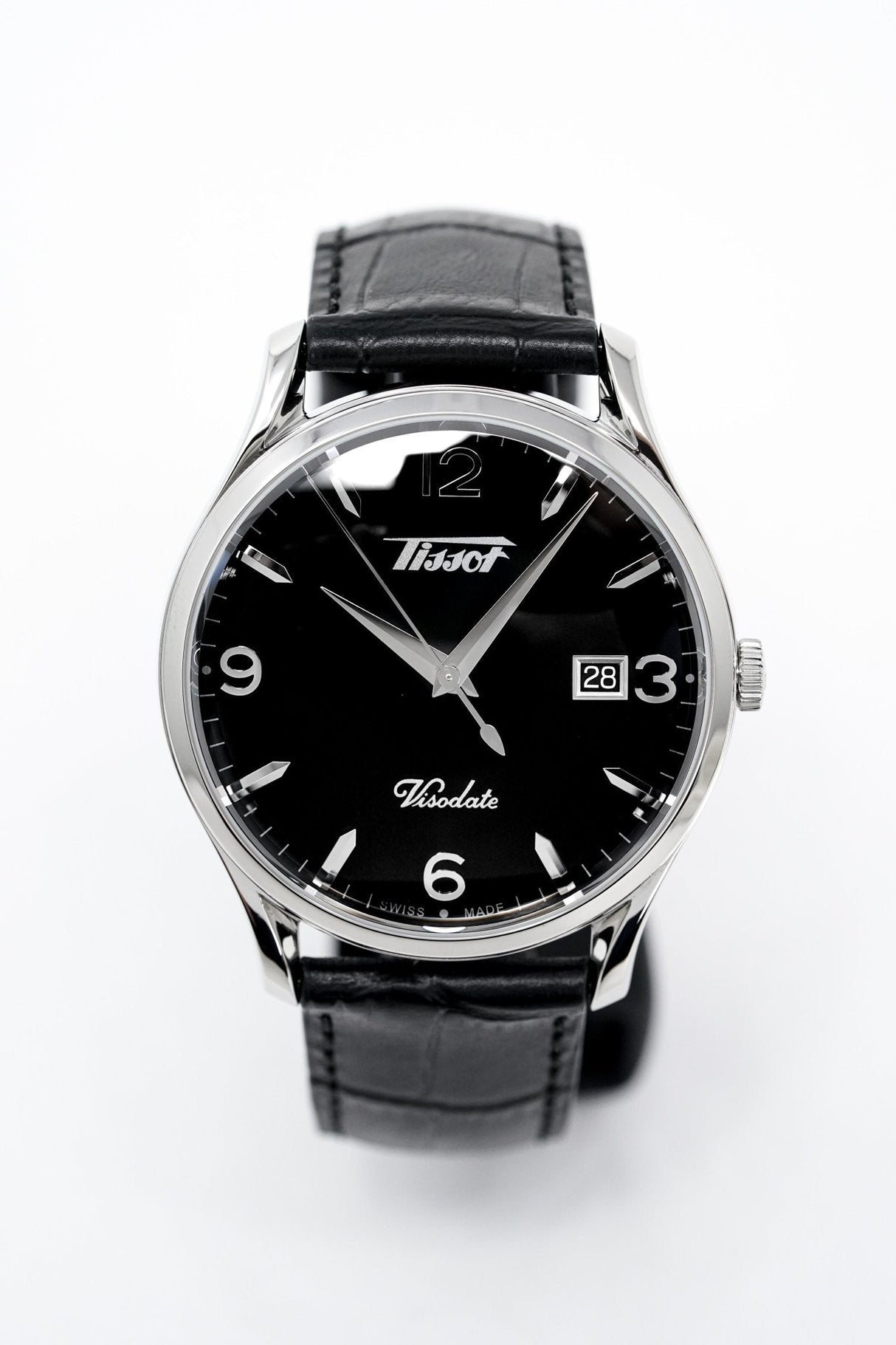 Tissot Men's Watch Heritage Visodate Black T1184101605700 - Watches & Crystals