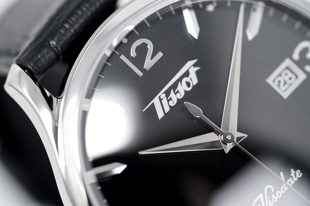 Tissot Men's Watch Heritage Visodate Black T1184101605700 - Watches & Crystals