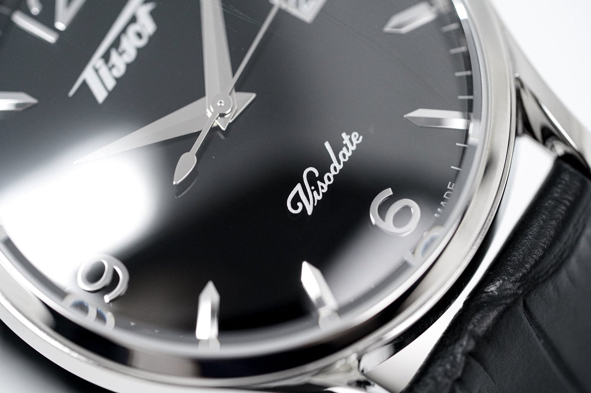 Tissot Men's Watch Heritage Visodate Black T1184101605700 - Watches & Crystals