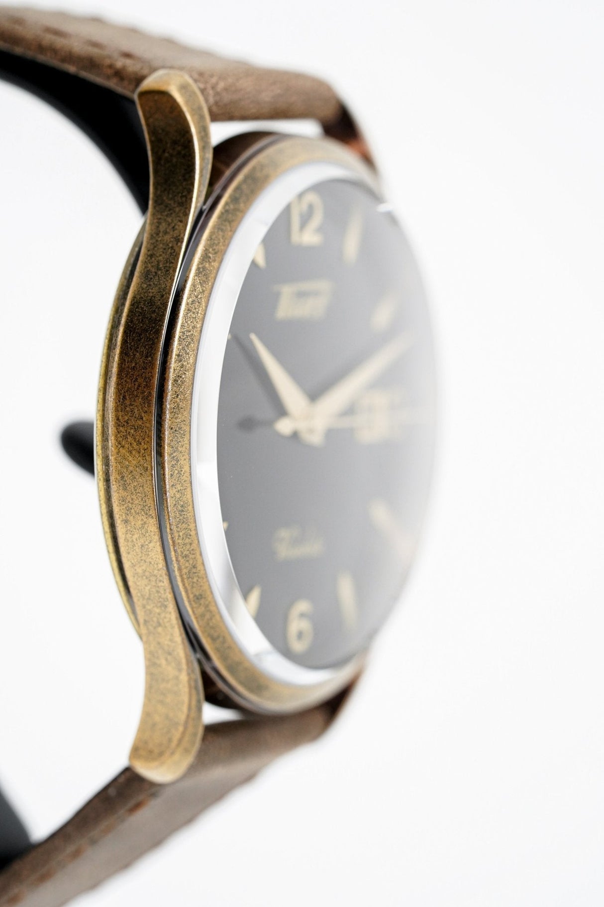 Tissot Men's Watch Heritage Visodate Bronze PVD T1184103605700 - Watches & Crystals