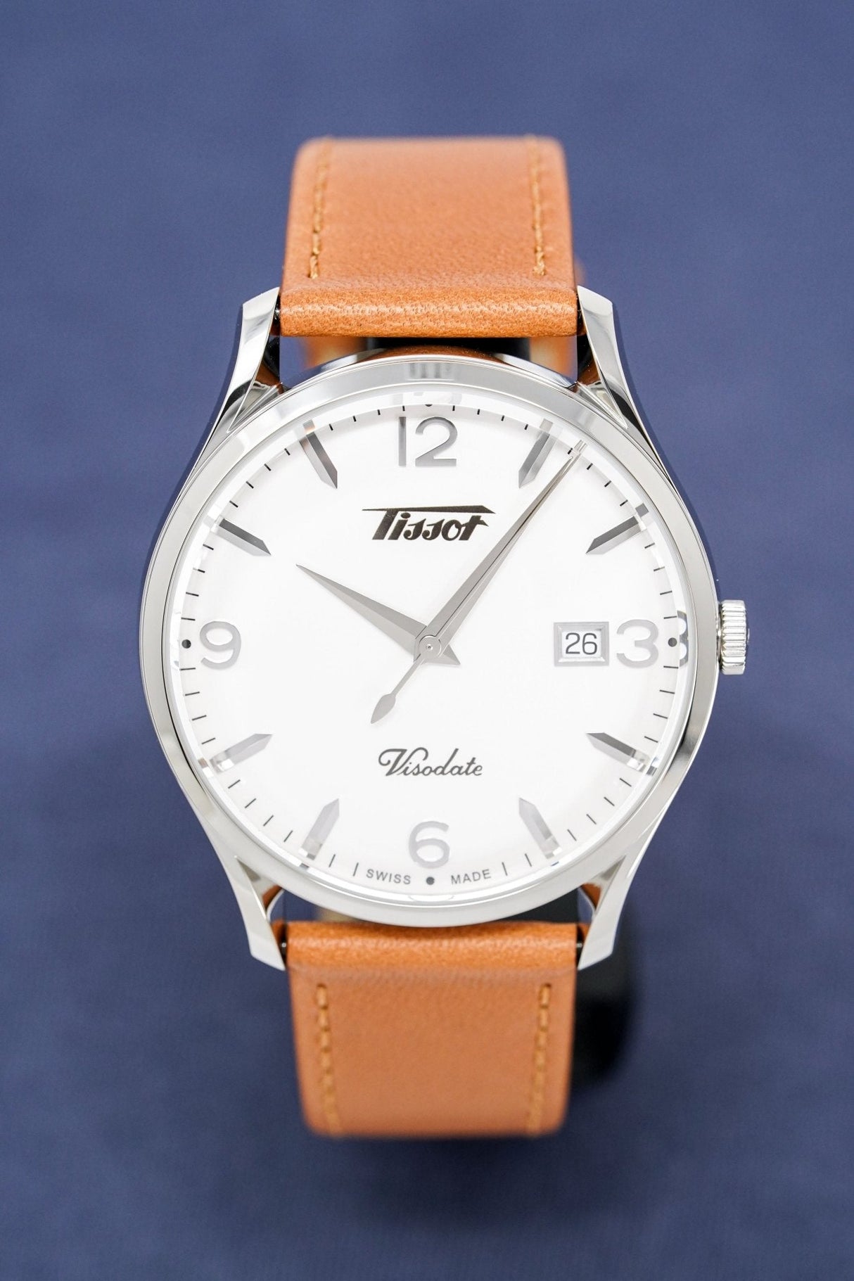 Tissot Men's Watch Heritage Visodate Brown T1184101627700 - Watches & Crystals