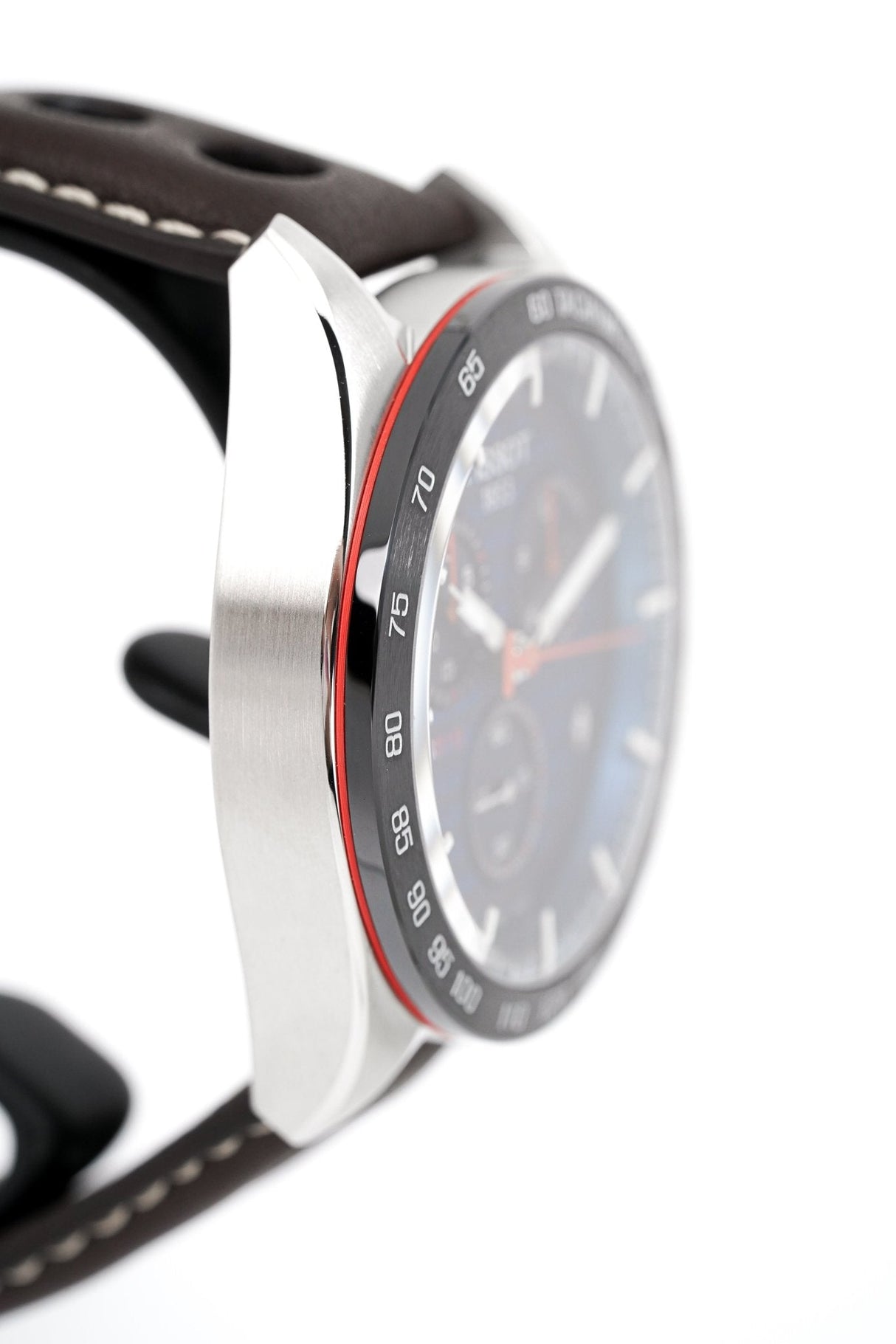 Tissot Men's Watch PRS 516 Chronograph Steel Blue T1004171604100 - Watches & Crystals