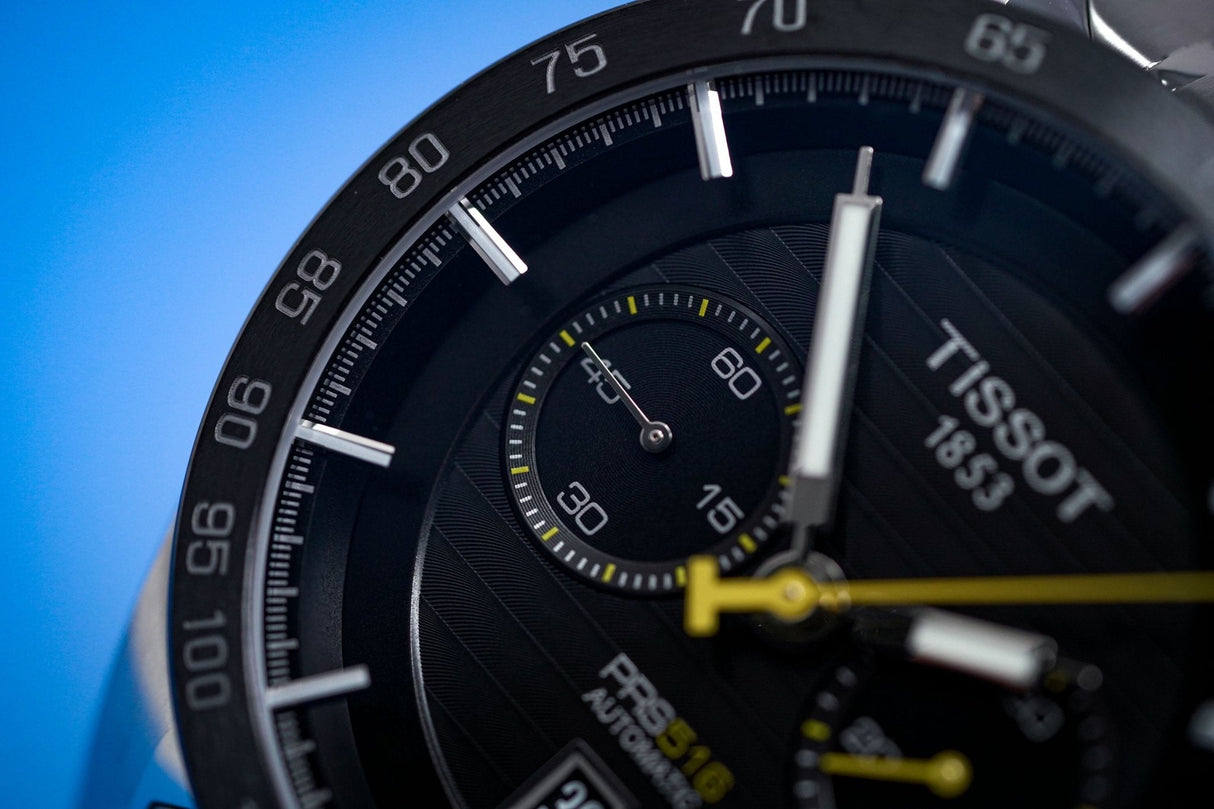 Tissot PRS 516 Chronograph Steel - Watches & Crystals