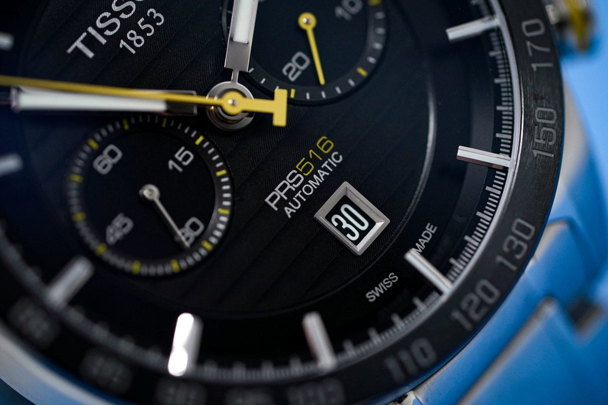 Tissot PRS 516 Chronograph Steel - Watches & Crystals