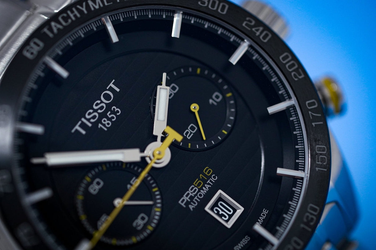 Tissot PRS 516 Chronograph Steel - Watches & Crystals