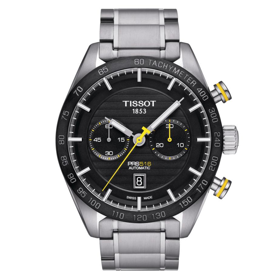 Tissot PRS 516 Chronograph Steel - Watches & Crystals