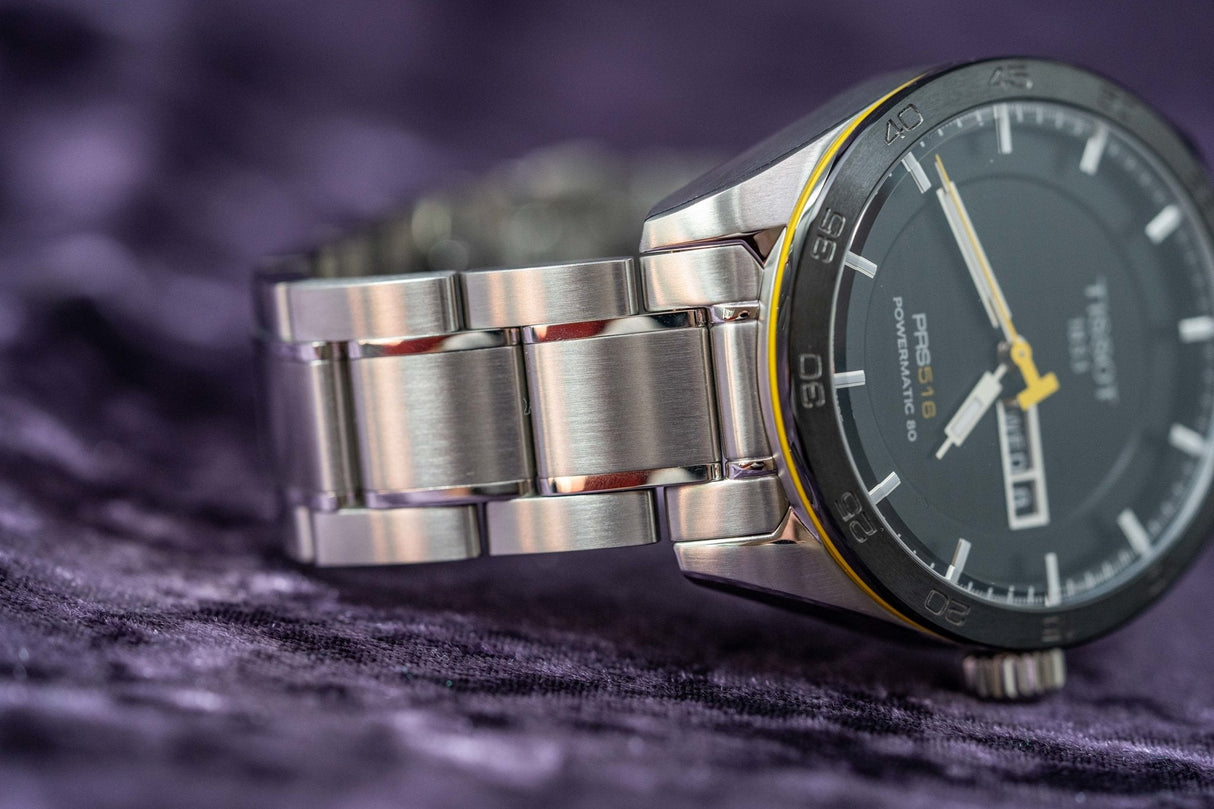 Tissot PRS 516 Powermatic 80 Day Date Steel - Watches & Crystals