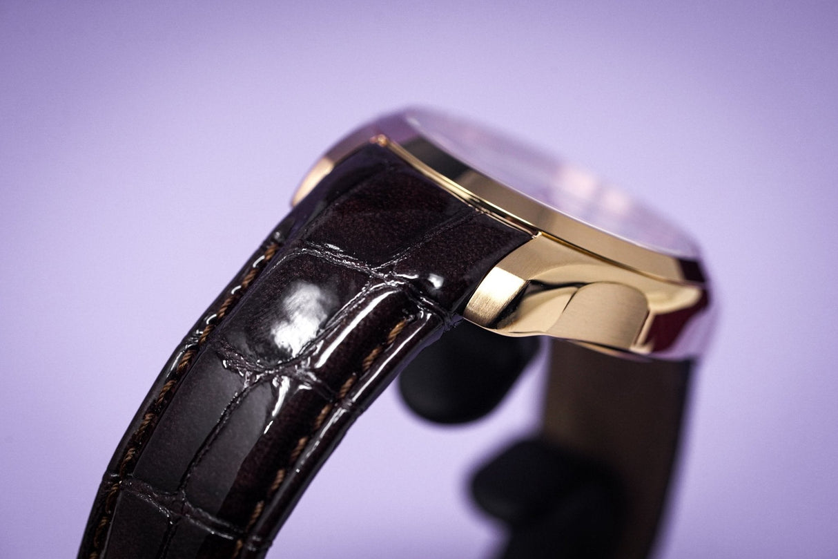 Tissot T-Classic Couturier Powermatic 80 Date Leather Rose Gold - Watches & Crystals