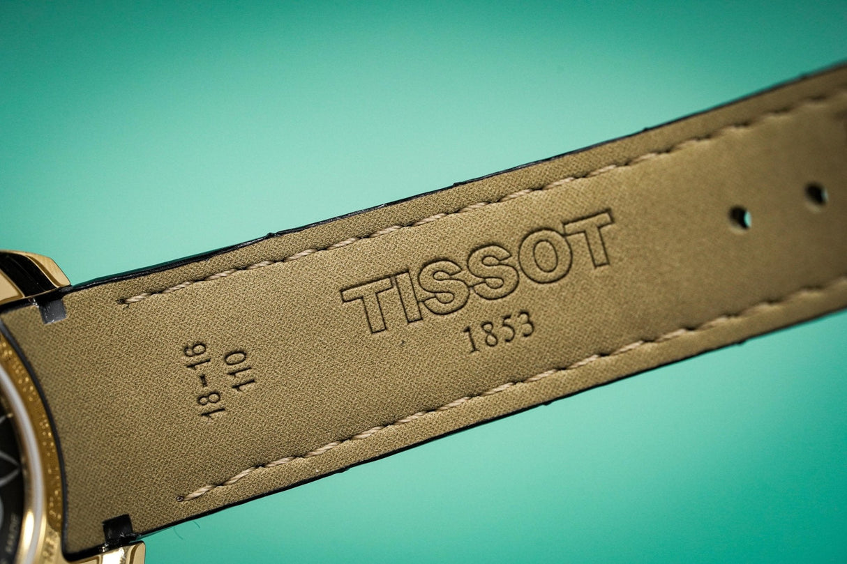 Tissot T-Classic Couturier Powermatic 80 Date Purple Rose Gold - Watches & Crystals