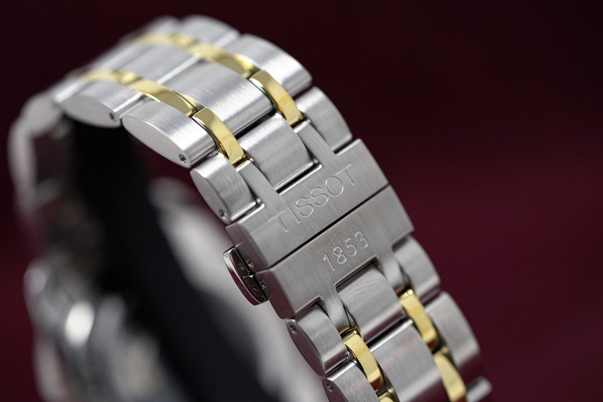 Tissot T-Classic Powermatic 80 Day Date Two Tone - Watches & Crystals