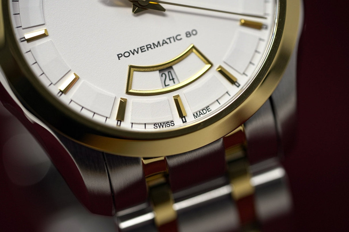 Tissot T-Classic Powermatic 80 Day Date Two Tone - Watches & Crystals