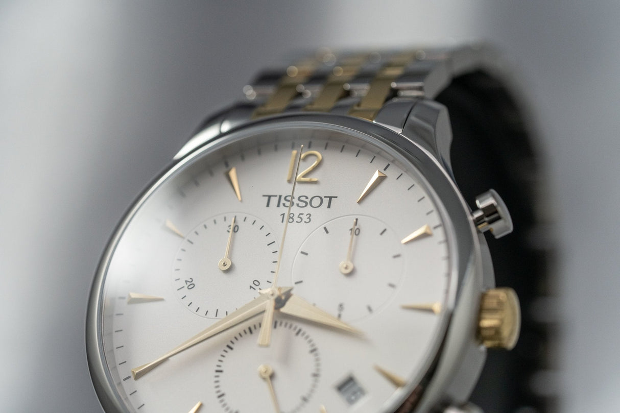 Tissot T-Classic Tradition Chronograph Two Tone - Watches & Crystals