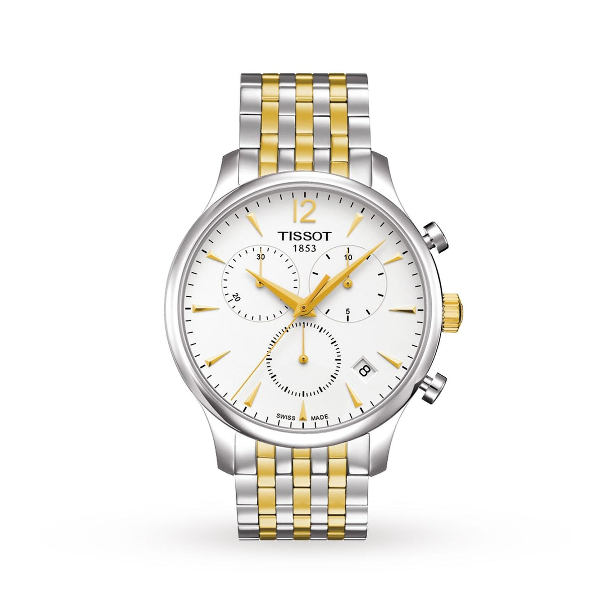 Tissot T-Classic Tradition Chronograph Two Tone - Watches & Crystals