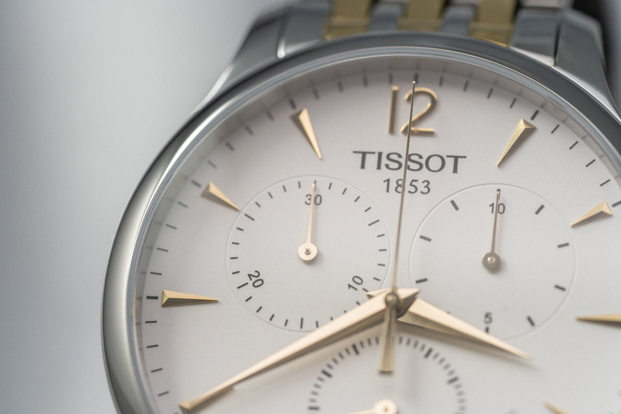 Tissot T-Classic Tradition Chronograph Two Tone - Watches & Crystals