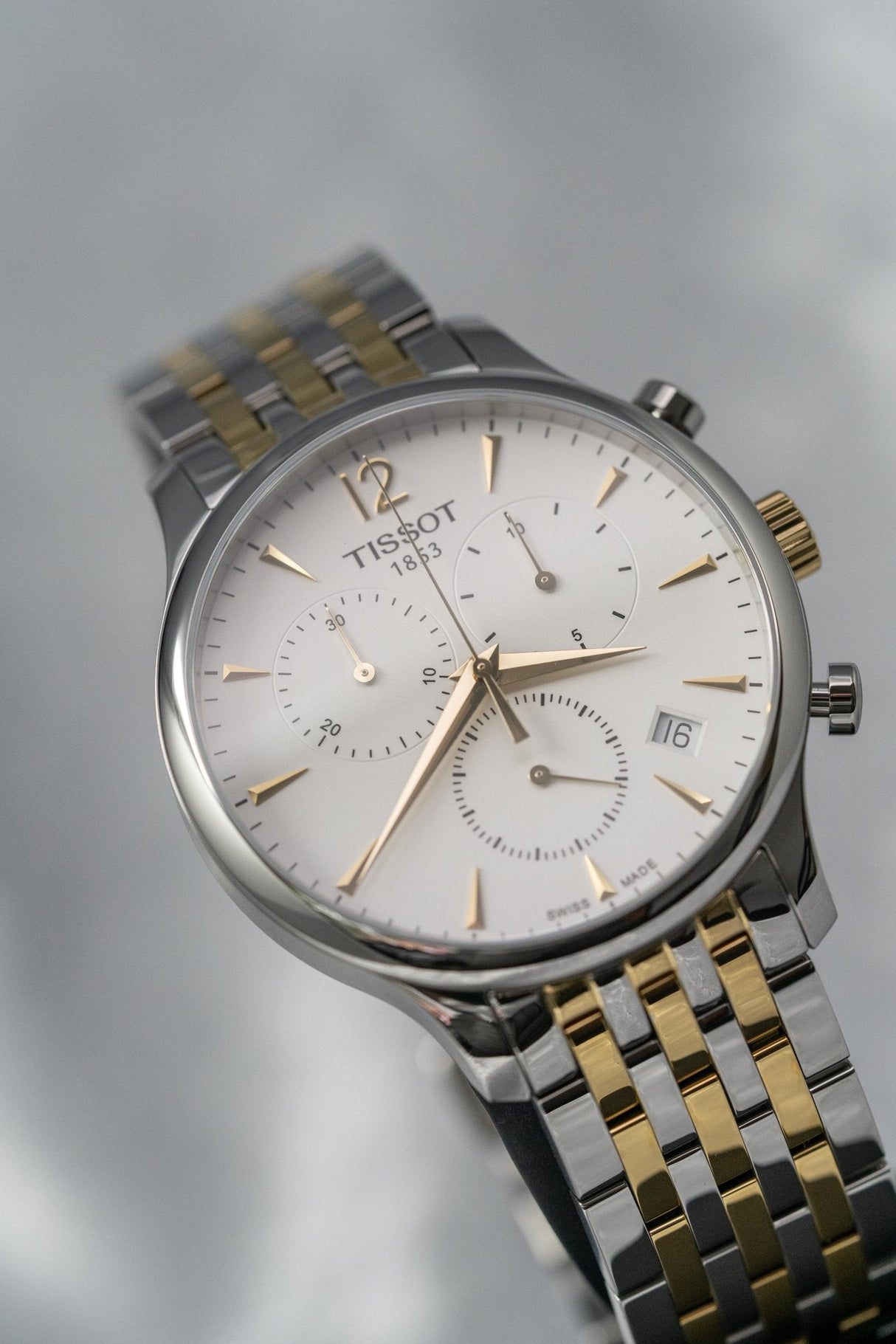 Tissot T-Classic Tradition Chronograph Two Tone - Watches & Crystals