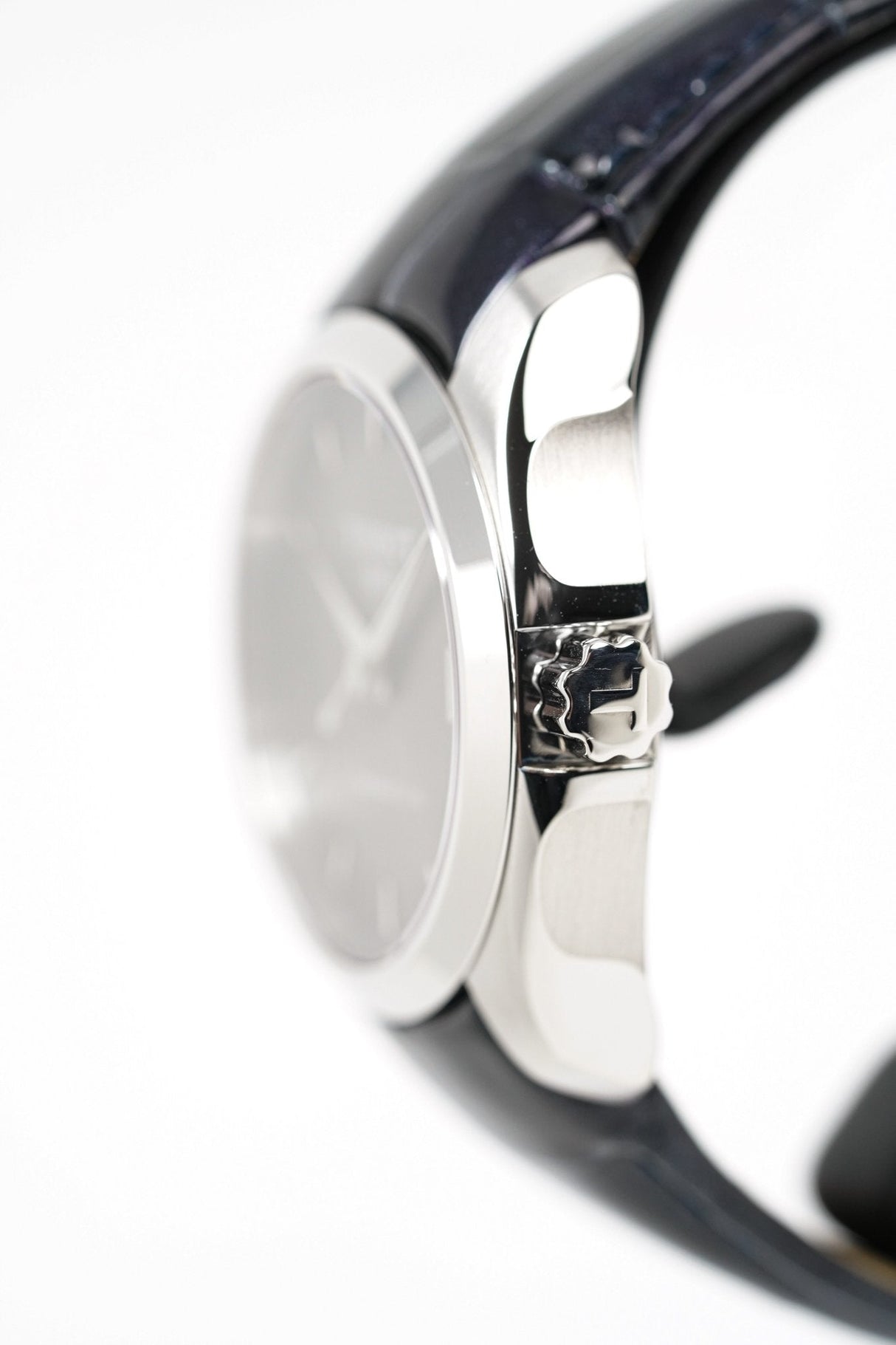 Tissot Women's T-Classic Automatic Watch Couturier Powermatic 80 Date Blue Leather - Watches & Crystals