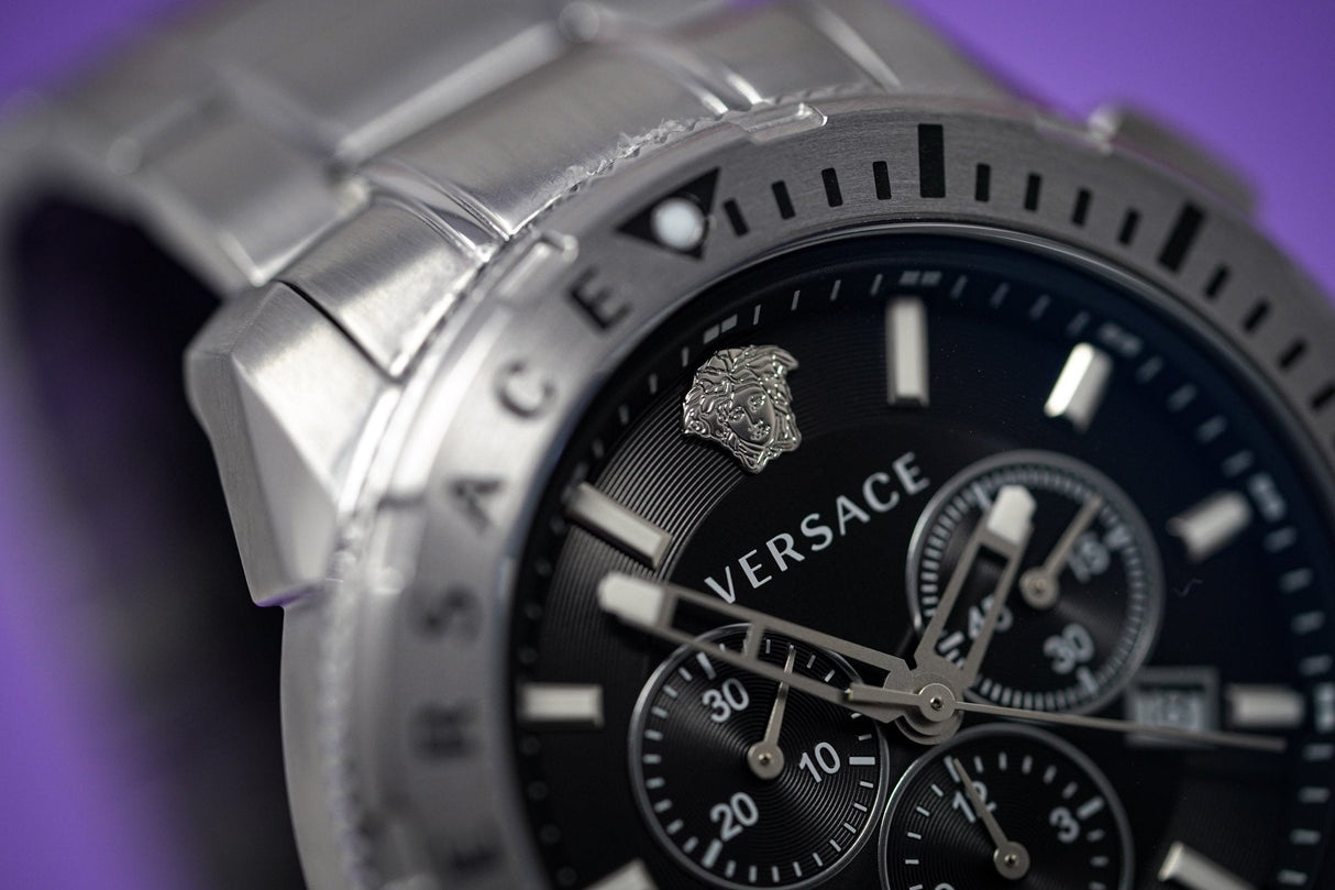 Versace Casual Chronograph Steel - Watches & Crystals