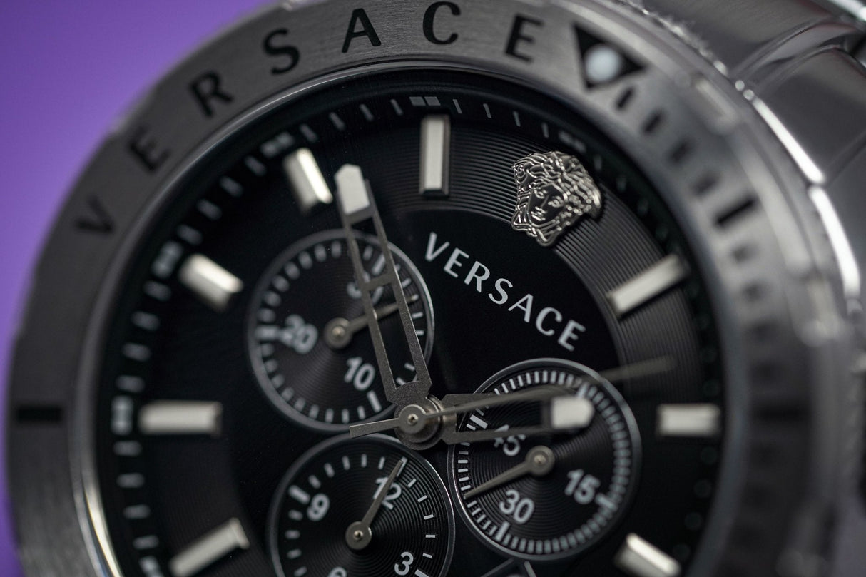 Versace Casual Chronograph Steel - Watches & Crystals