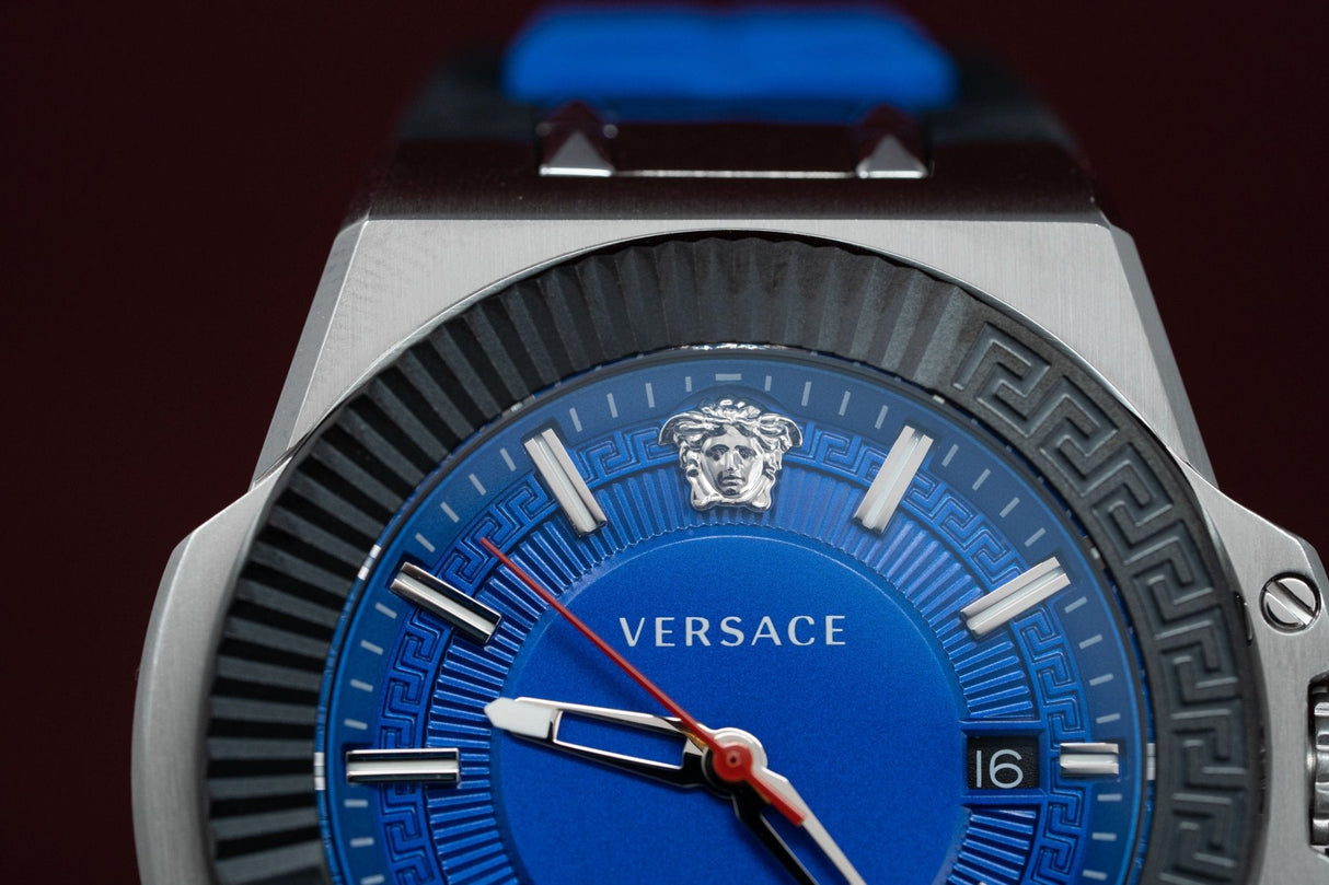 Versace Chain Reaction Blue - Watches & Crystals