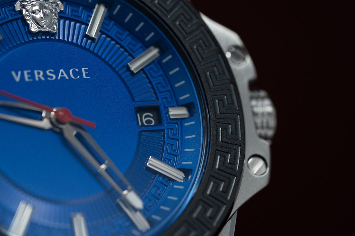 Versace Chain Reaction Blue - Watches & Crystals