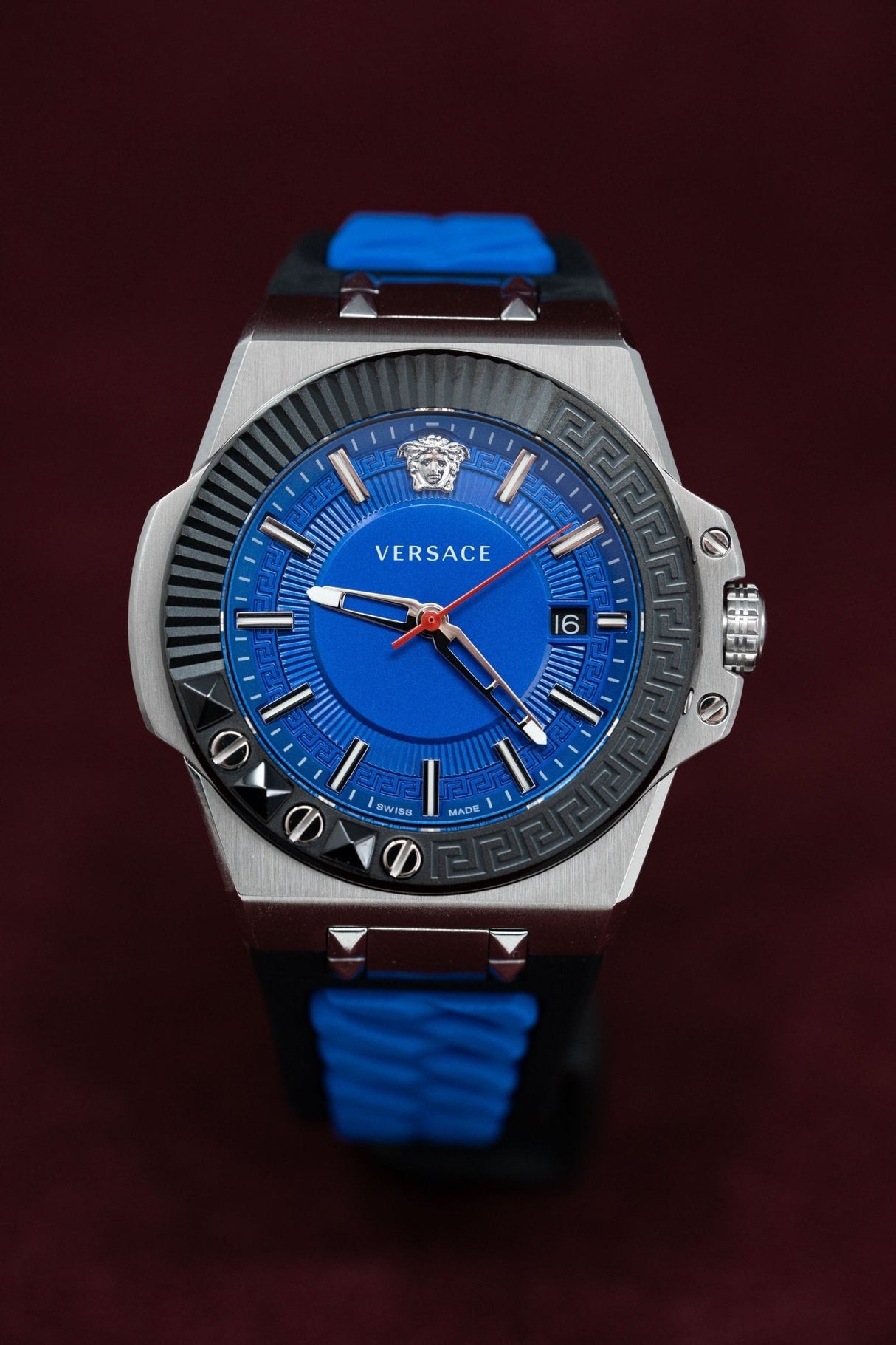 Versace Chain Reaction Blue - Watches & Crystals