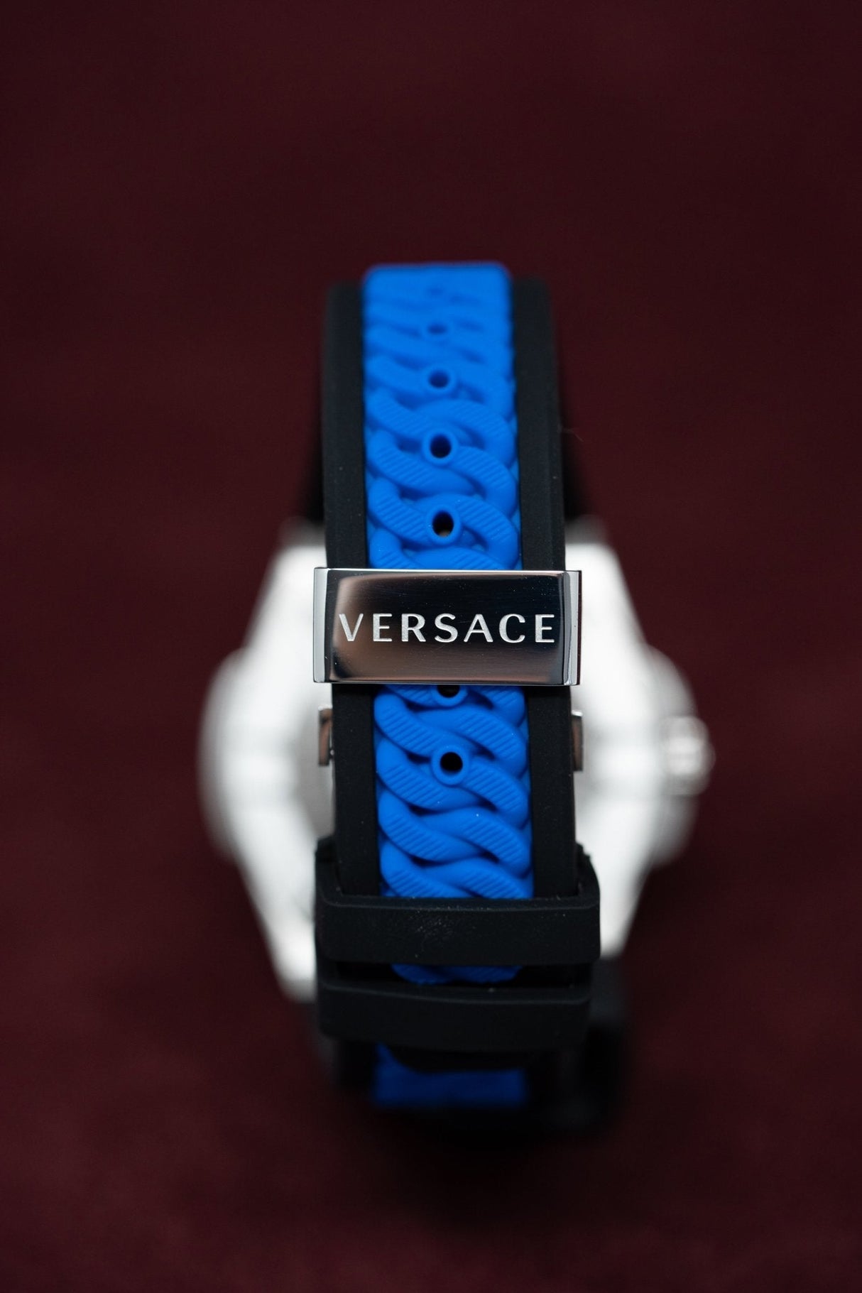 Versace Chain Reaction Blue - Watches & Crystals