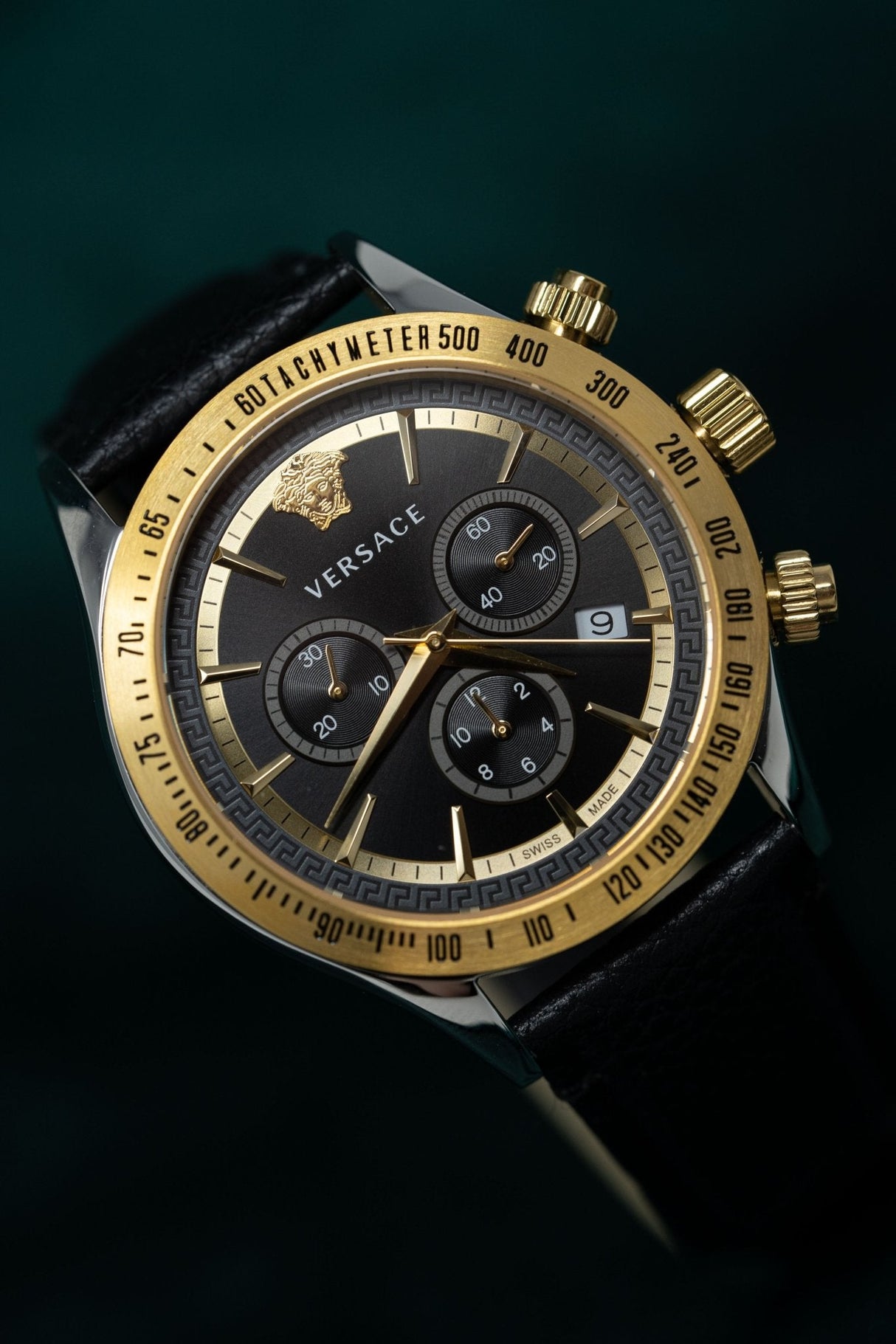 Versace Classic Chronograph Black - Watches & Crystals