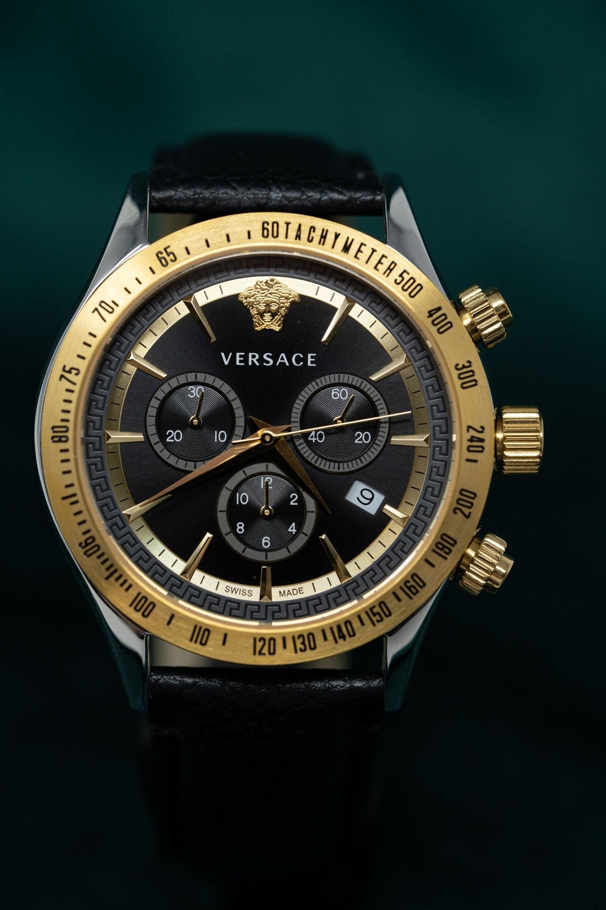Versace Classic Chronograph Black - Watches & Crystals