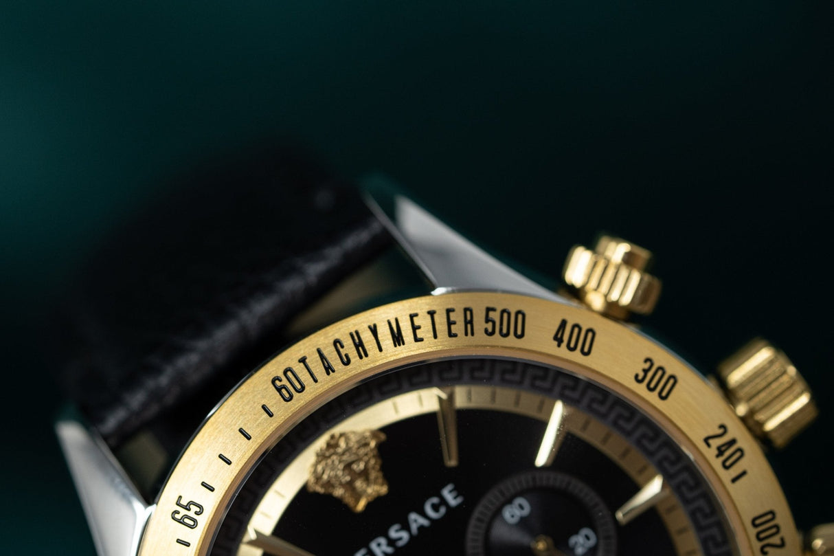 Versace Classic Chronograph Black - Watches & Crystals