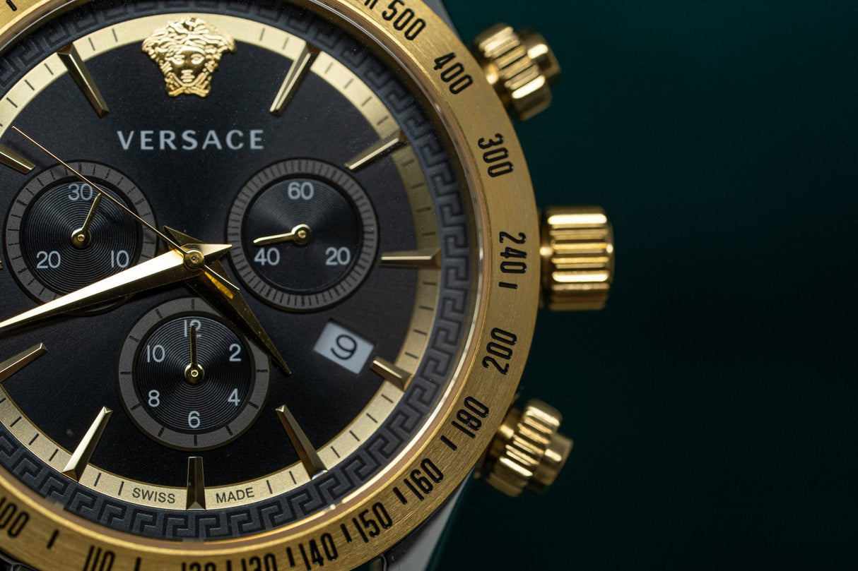 Versace Classic Chronograph Black - Watches & Crystals