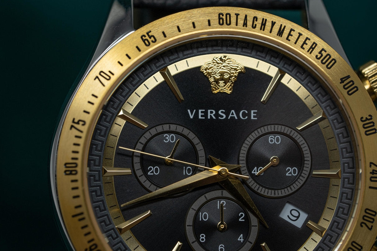 Versace Classic Chronograph Black - Watches & Crystals