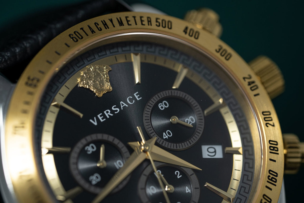 Versace Classic Chronograph Black - Watches & Crystals