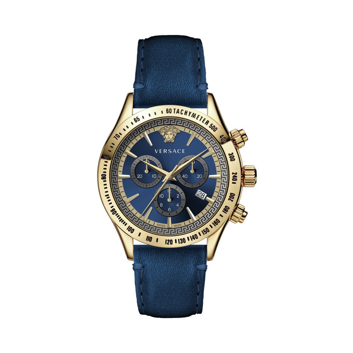 Versace Classic Chronograph Blue - Watches & Crystals